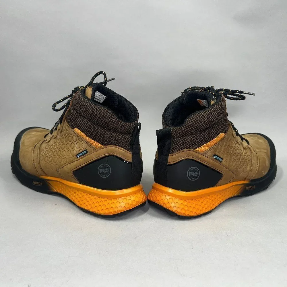Timberland Pro Boots Mens 13 Reaxion Athletic Hiker Wateproof Composite Toe Work